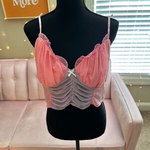 Plus Size 2X SHEIN Pink and Lavender Camisole